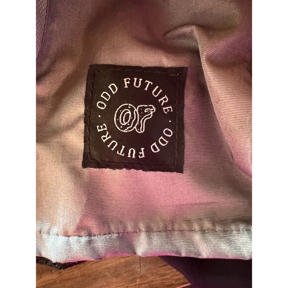 Odd Future Hooded Pullover Jacket W/ Front Pocket & Zipper Accents Size S - Picture 2 of 14